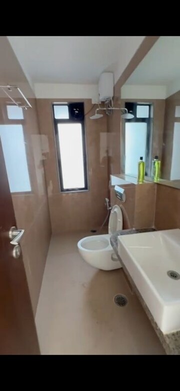 Bathroom in 3 BHK Apartment at Sunteck City Avenue 1, Goregaon West – for Rent