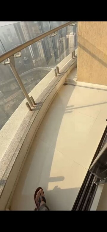 Balcony in 3 BHK Apartment at Sunteck City Avenue 1, Goregaon West – for Rent