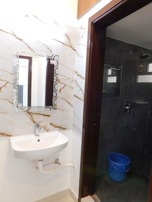 Bathroom in 3 BHK Builder Floor at Kondapur – for Rent