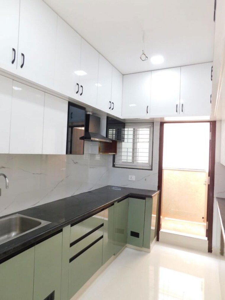 Kitchen, kondapur 3 Bedroom 2100 Sq.Ft. Builder Floor In Kondapur Hyderabad 10102486