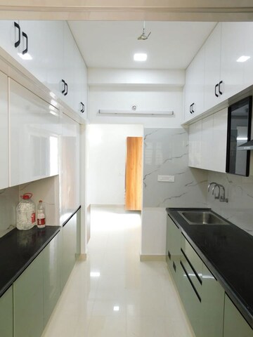 Kitchen in 3 BHK Builder Floor at Kondapur – for Rent