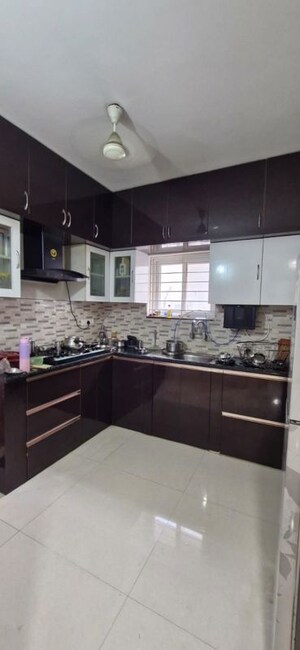 Kitchen in 3 BHK Builder Floor at Kondapur – for Rent