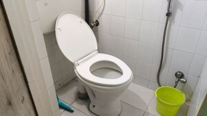 Bathroom in 1 BHK Apartment at Pristine Sunshine Greens, Bopodi – for Sale