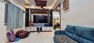 Living Room in 3 BHK Builder Floor at Kondapur – for Rent