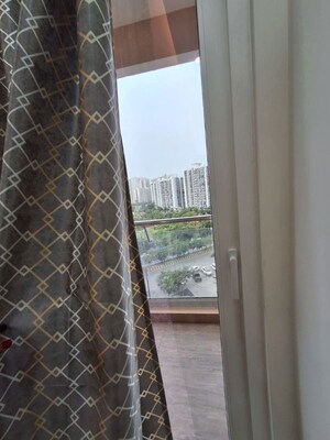 Balcony in 3 BHK Apartment at Amrapali Heartbeat City, Sector 107 – for Rent