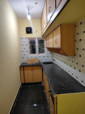 Kitchen in 1 BHK Builder Floor at Gm Palya – for Rent