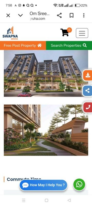 3 BHK Apartment – Exterior View View at Om Sree Prithvi, Yapral - for Sale