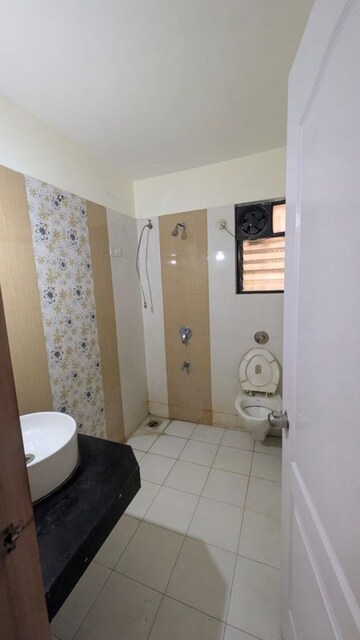 Bathroom in 2 BHK Apartment at Unicons Nirmitee Echinus Court, Balewadi – for Rent