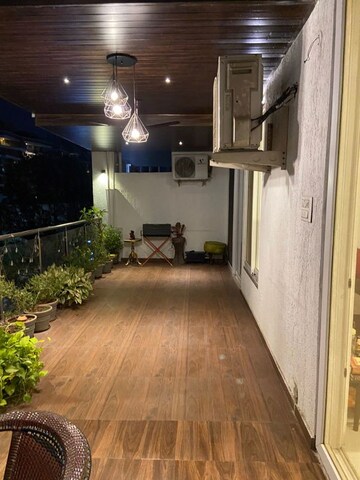 Balcony in 4 BHK Apartment at Skywards Riviera Valentina, Baner – for Rent