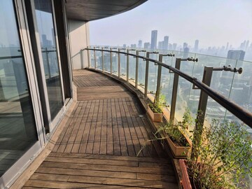 Balcony in 3 BHK Apartment at Lodha World Crest, Worli – for Rent