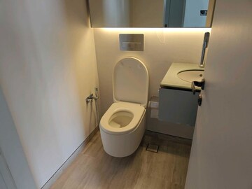 Bathroom in 3 BHK Apartment at Lodha World Crest, Worli – for Rent