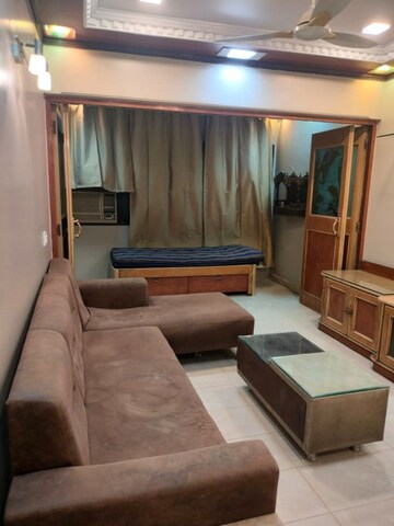 Living Room in 1 BHK Apartment at Om Saidham Apartment, Vashi Sector 17 – for Rent