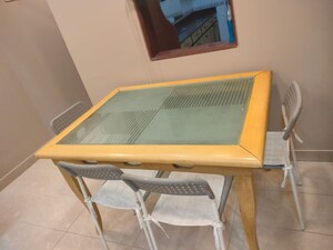 Bathroom in 1 BHK Apartment at Om Saidham Apartment, Vashi Sector 17 – for Rent