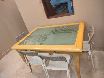 Bathroom in 1 BHK Apartment at Om Saidham Apartment, Vashi Sector 17 – for Rent