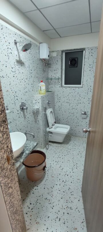 Bathroom in 2 BHK Apartment at Ghatkopar East – for Rent