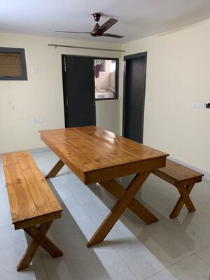 Master Bedroom in Studio Builder Floor at SS Mayfield Gardens, Sector 51 – for Rent