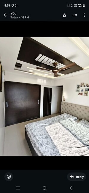 Bedroom in 2 BHK Apartment at Saptashree Heights, Dhokali – for Sale