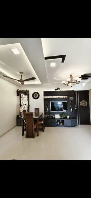 Living Room in 2 BHK Apartment at Saptashree Heights, Dhokali – for Sale