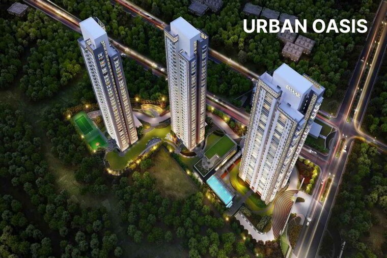 Exterior View, emaar-urban-oasis 3 Bedroom 2122 Sq.Ft. Apartment In Sector 62 Gurgaon 10102661