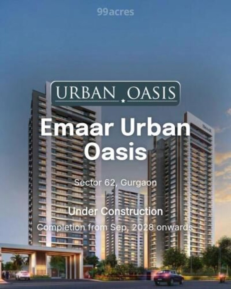 Exterior View, emaar-urban-oasis 3 Bedroom 2122 Sq.Ft. Apartment In Sector 62 Gurgaon 10102661