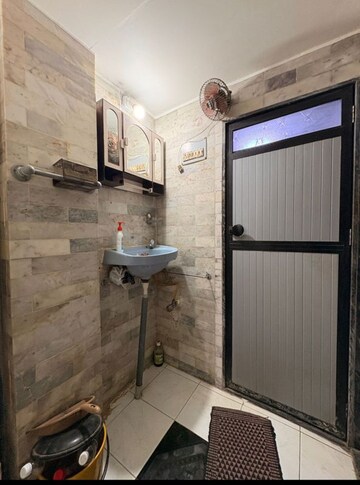 Bathroom in 2 BHK Apartment at Saisha Raisha Palace, Dombivli West – for Rent