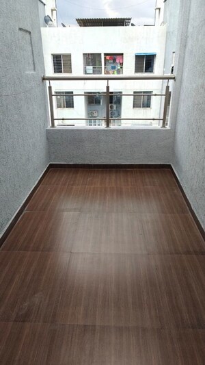 Balcony in 2 BHK Apartment at Sai Ambience & Sai Vision, Pimple Saudagar – for Rent