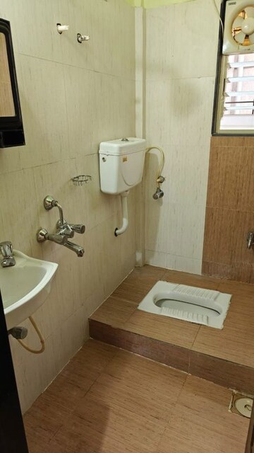Bathroom in 2 BHK Apartment at Sai Ambience & Sai Vision, Pimple Saudagar – for Rent