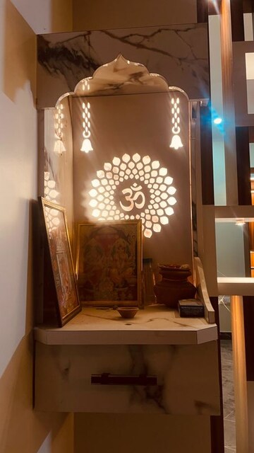 Living Room in 3.5 BHK Apartment at Arsha Sumangalam Vrindavan Yojana, Vrindavan Yojna – for Rent