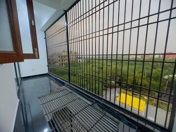 Balcony in 2 BHK Builder Floor at Palm Residency Chhatarpur, Chattarpur – for Rent