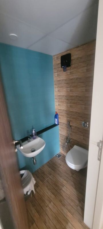 Bathroom in 1 BHK Apartment at Lodha Crown Quality Homes, Majiwada – for Rent