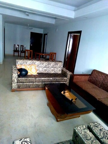 Living Room in 3 BHK Builder Floor at Jakhan – for Rent