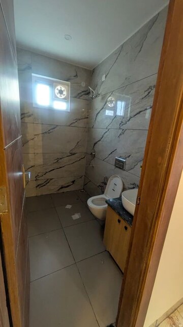 Bathroom in 3 BHK Builder Floor at Canal Road – for Rent