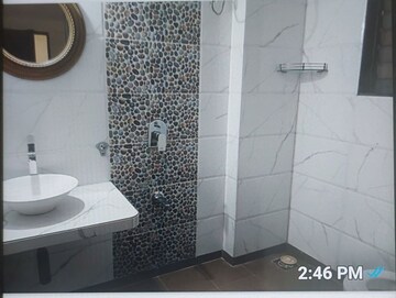 Bathroom in 3 BHK Apartment at Kamla Airbus, Andheri East – for Rent