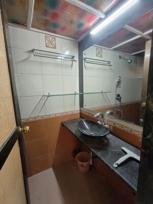 Bathroom in 2 BHK Apartment at Neelkanth Zen, Pokhran Road No Two – for Rent