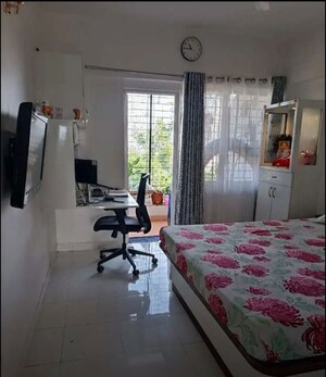 Bedroom in 2 BHK Apartment at Kohinoor Zen Estate, Kharadi – for Rent