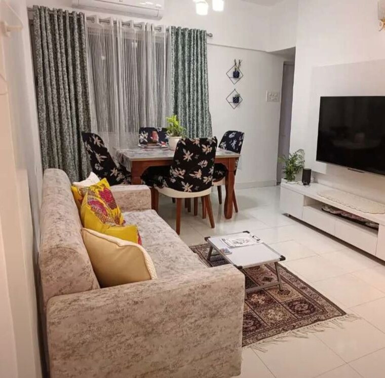 Living Room, kohinoor-zen-estate 2 Bedroom 740 Sq.Ft. Apartment In Kharadi Pune 10102763