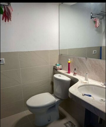 Bathroom in 2 BHK Apartment at Shubh Shagun, Kharadi – for Rent