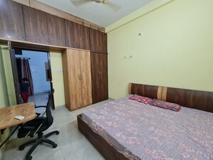Bedroom in 1 BHK Builder Floor at Vijay Nagar – for Rent