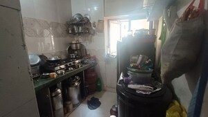 Kitchen in 1 RK Apartment at Sector 9 Nerul – for Rent