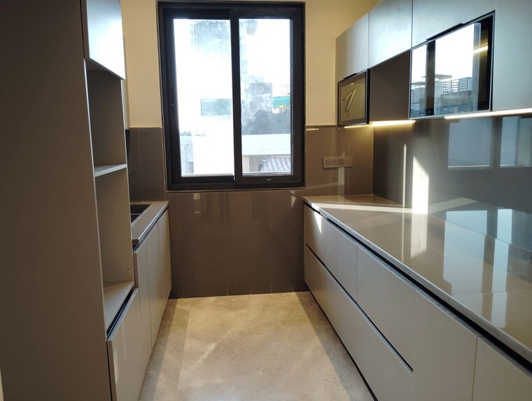 Kitchen, east of kailash 3 Bedroom 1250 Sq.Ft. Builder Floor In East Of Kailash Delhi 10071828