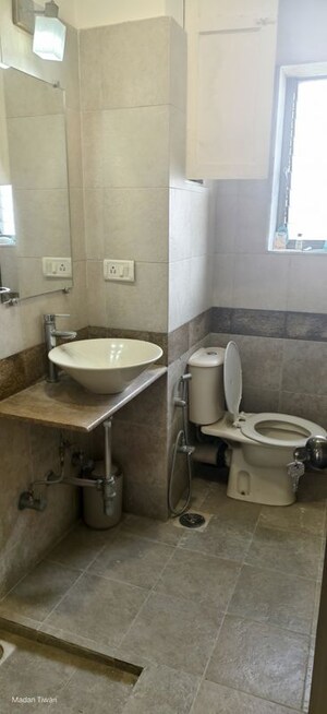 Bathroom in 2 BHK Apartment at Jolly Maker Apartment, Cuffe Parade – for Rent