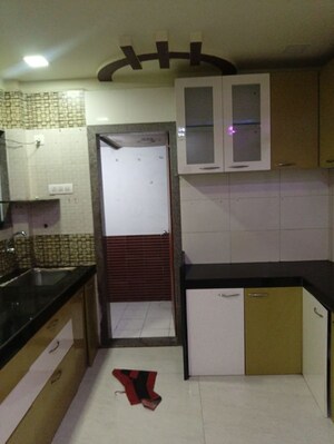 Kitchen in 1 RK Apartment at Seawoods Sector 46 – for Sale