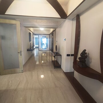 Building Lobby in 4 BHK Apartment at Rustomjee 9 JVPD, Juhu – for Rent