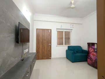 Living Room in 1 BHK Apartment at Sri Rama Residency Kondapur, Kondapur – for Rent