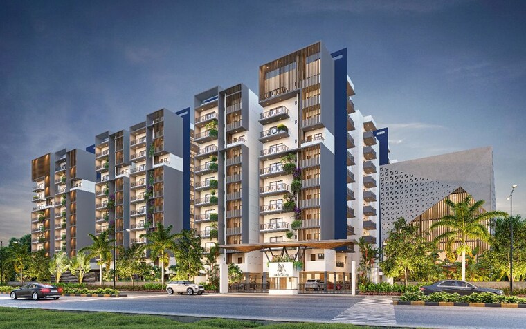 Exterior View, canny-aravindam 3 Bedroom 2300 Sq.Ft. Apartment In Bowrampet Hyderabad 10102908