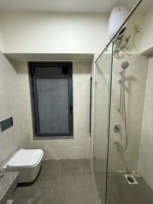 Bathroom in 2 BHK Apartment at Dynamix Divum, Malad East – for Rent