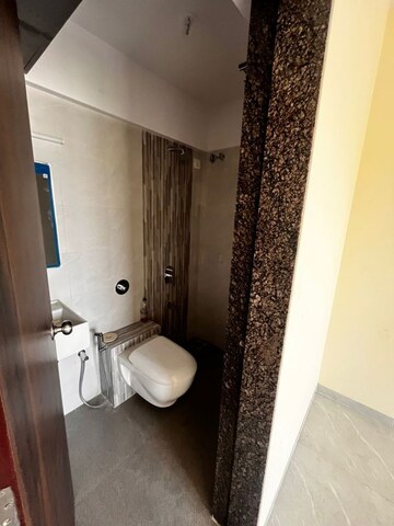 Bathroom in 1 BHK Apartment at Horizon Atulya, Mulund West – for Rent
