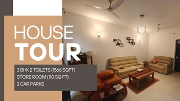 Living Room in 3 BHK Apartment at ABA Orange County, Ahinsa Khand 1 – for Sale