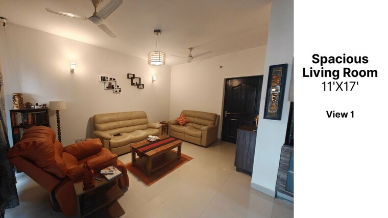Living Room, aba-orange-county 3 Bedroom 1566 Sq.Ft. Apartment In Ahinsa Khand 1 Ghaziabad 10101711