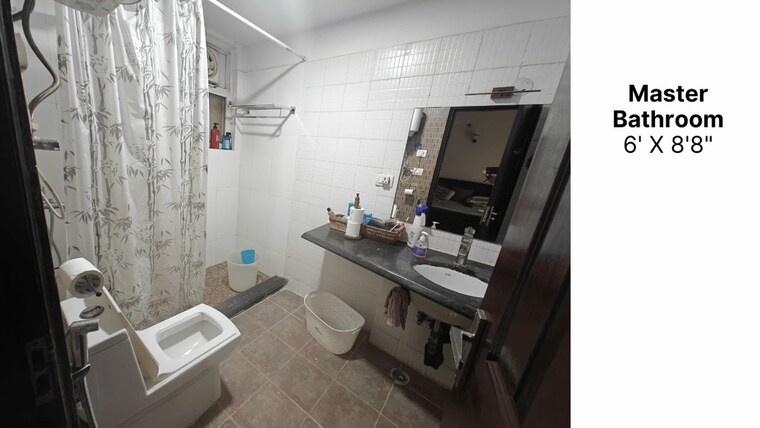 Master Bedroom, aba-orange-county 3 Bedroom 1566 Sq.Ft. Apartment In Ahinsa Khand 1 Ghaziabad 10101711
